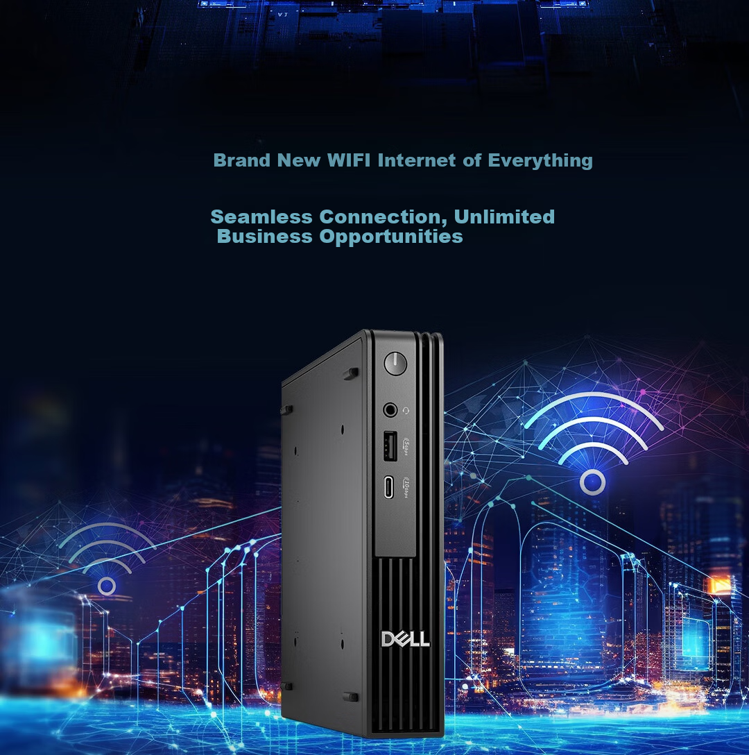 Dell Pro OptiPlex New High-Performance Mini Desktop PC (Ryzen R5-8500GE 16GB 1TB) AI Business Office Education Learning 7