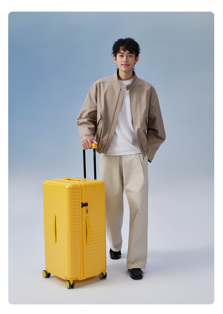 Kala Sheep Cloud Box 3.0 Pro Large Capacity Cube Luggage Travel Trolley Suitcase 30 Inch for Study Abroad 18