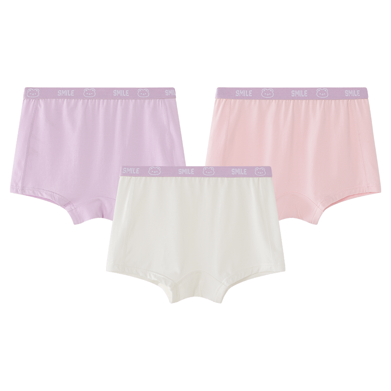 Hodo Children's Modal Cotton Antibacterial Boys and Girls Boxer Shorts Youth Four-Point Underwear H5K4096 165