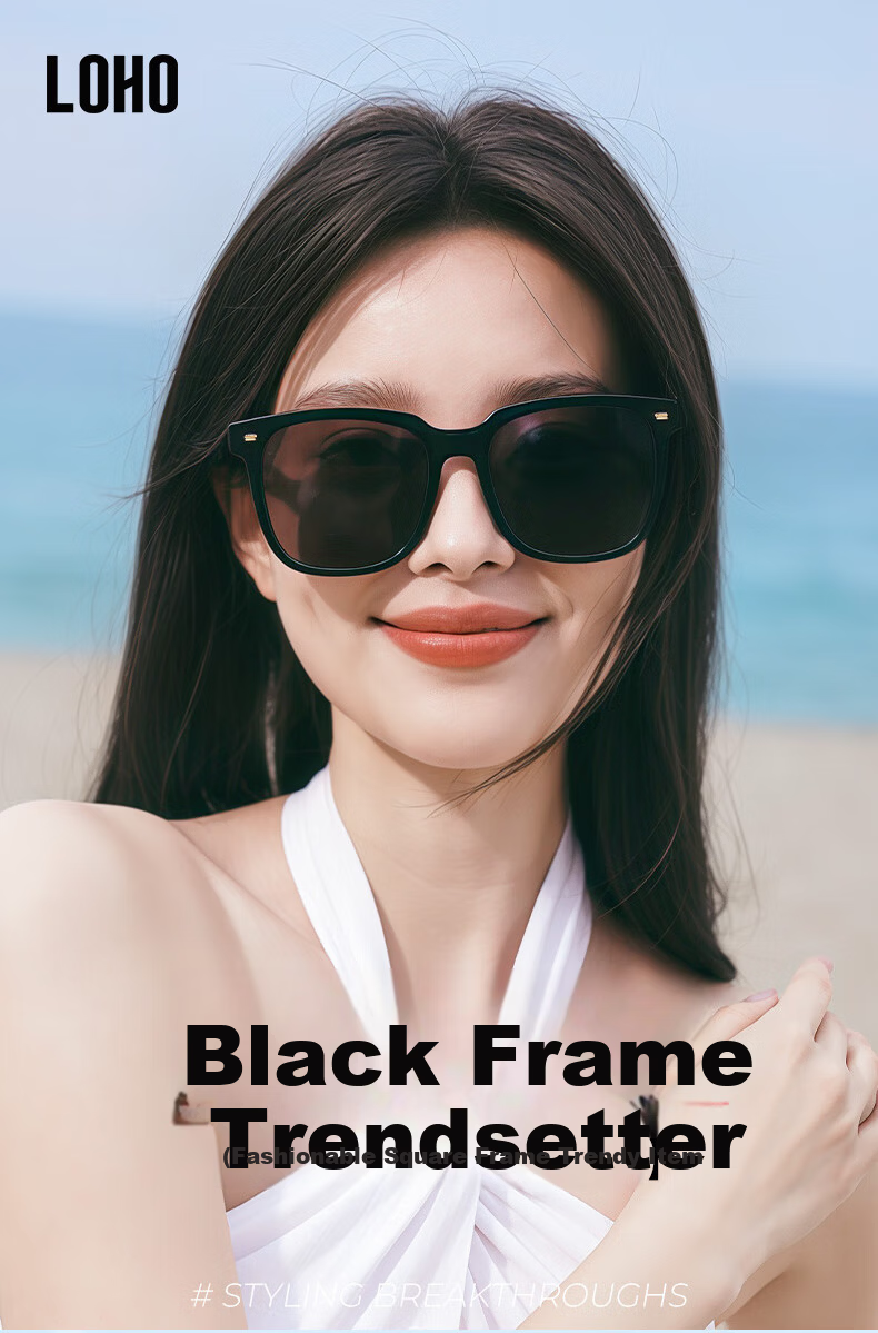 LOHO Day and Night Dual-Use Photochromic Night Vision Sunglasses for Driving, Anti-Glare Polarized GM Sunglasses 1