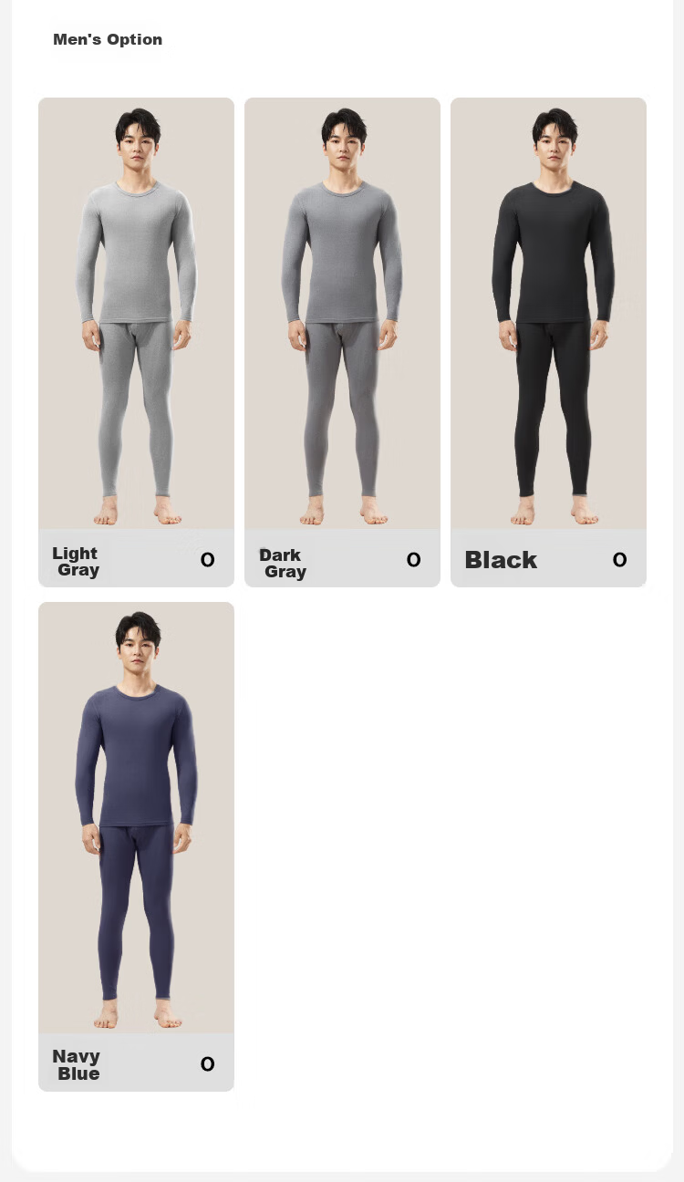 Urban Beauty Women's Cashmere Silk Thermal Fleece Lined Thickened Autumn Long Johns Set Milk Tea Skin L Size 14