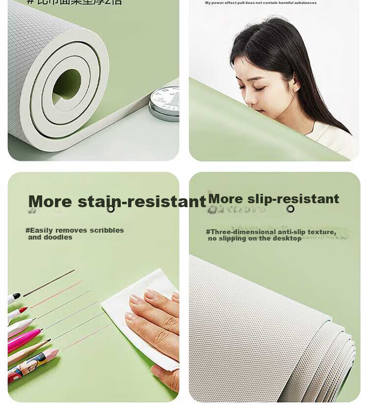 Lange 2026 New Thickened Student Eye Protection Desk Mat Children's Study Desk Pad Writing Table Computer Desktop Protective Mat 20