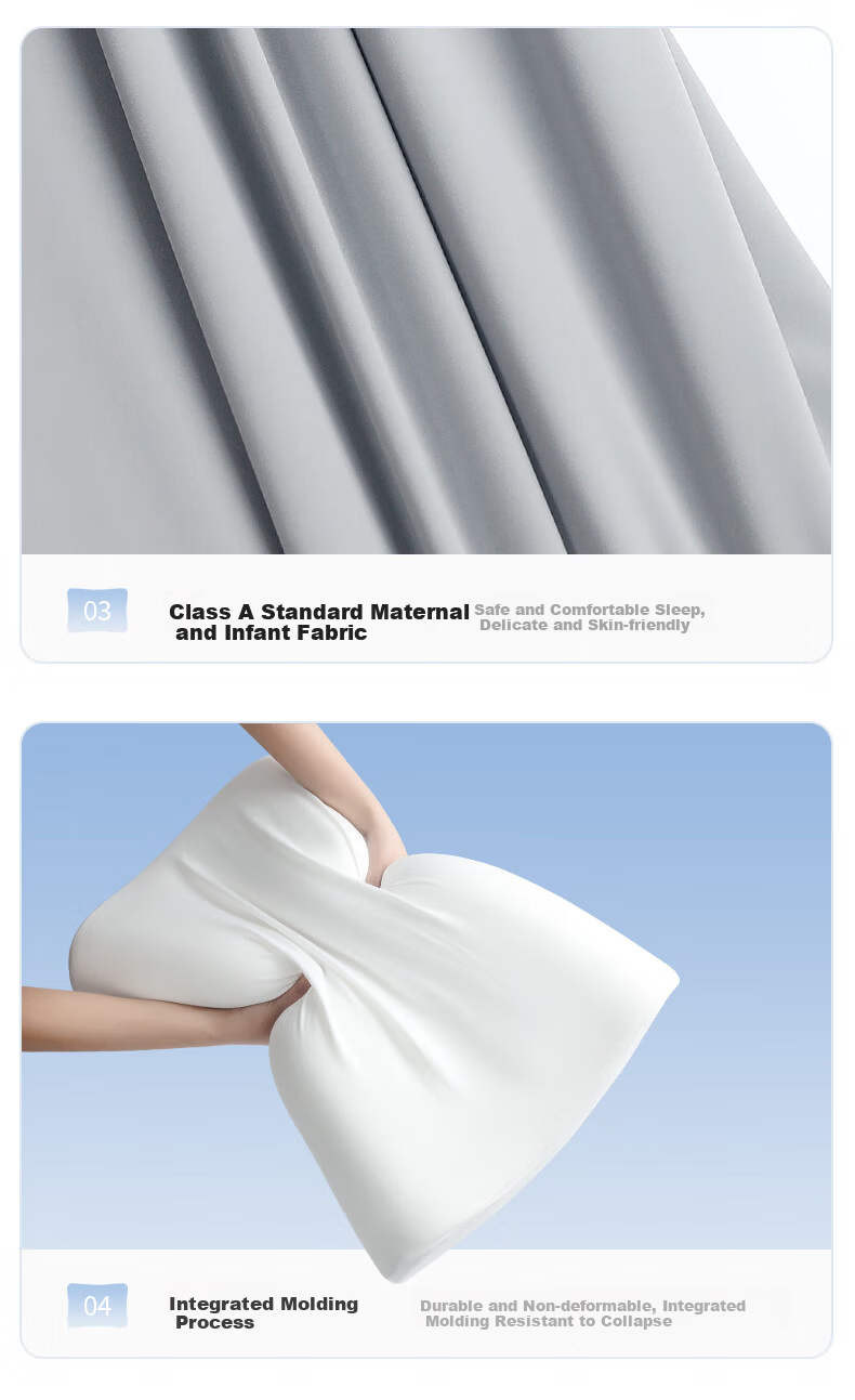 Aromas Pillow Class A Memory Foam Neck Support Pillow Tech Cloud Sense Pro+ Enlarged Wave Zoned Deep Sleep Pillow Core 16