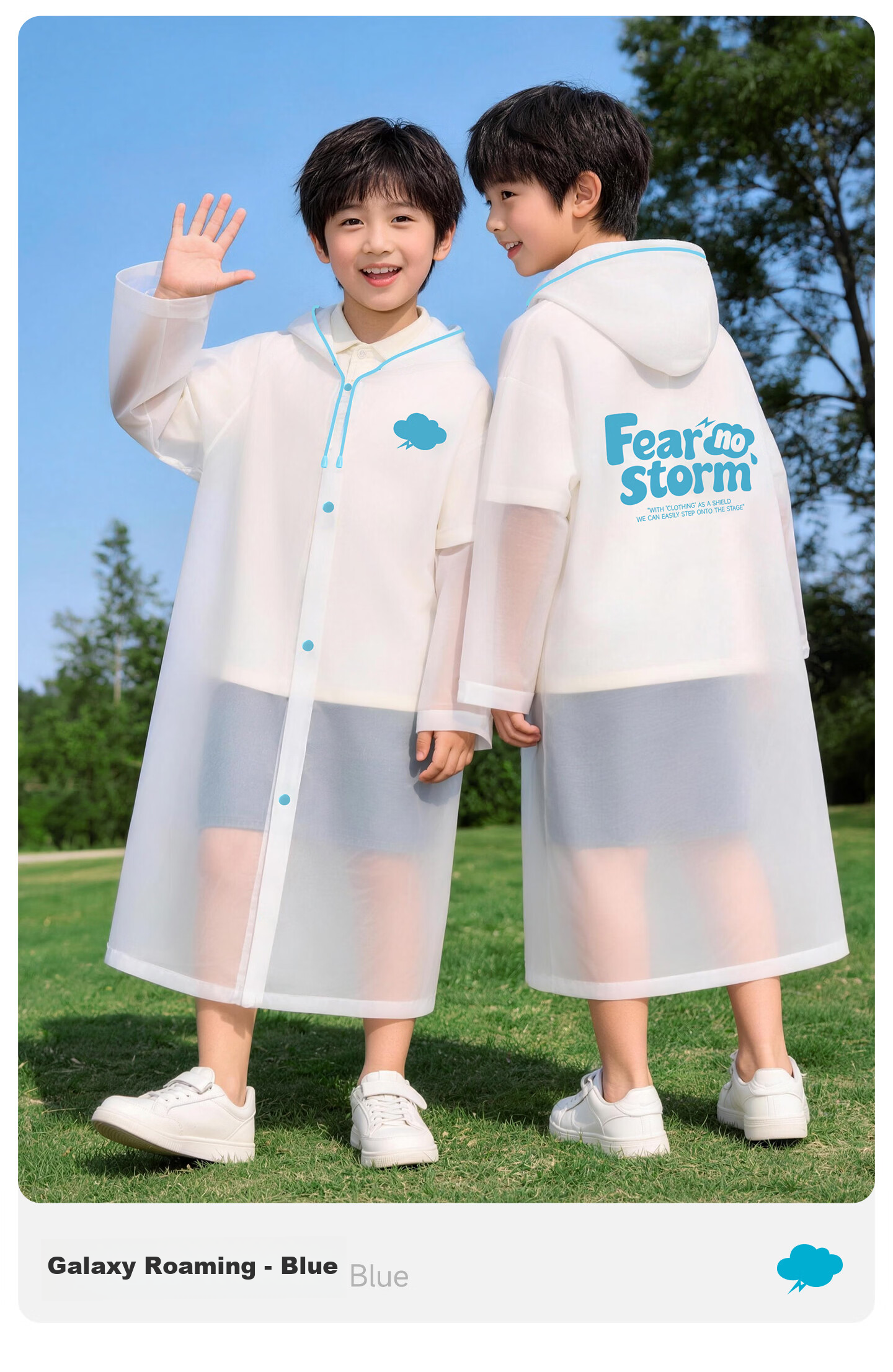 AIKANGNI Disposable Raincoat, Thickened for Heavy Rain Protection, Outdoor Portable, Suitable for Electric Bikes, Stylish White Design with Black Rope 13
