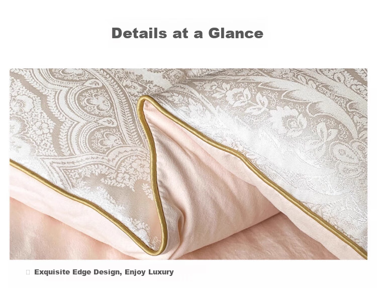 Hengyuanxiang Class A Satin Jacquard Mulberry Silk Quilt 150*200cm 5 Jin Palace Style Spring and Autumn Four Seasons Quilt Core 4
