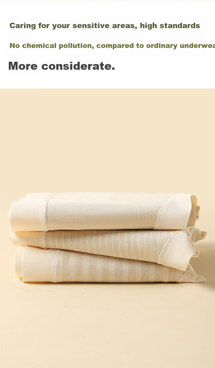 Bingxue Kapok Girls' Cotton Underwear Teenage Girls' Developmental Period A-Class Antibacterial High School Student Briefs 2
