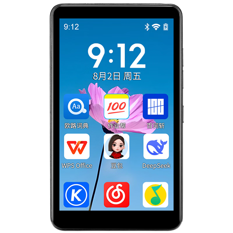 U1PRO 8G Closed System MP4 MP5 Music Player with WiFi Bluetooth for Students, Lossless Music, English Learning, Word Lookup
