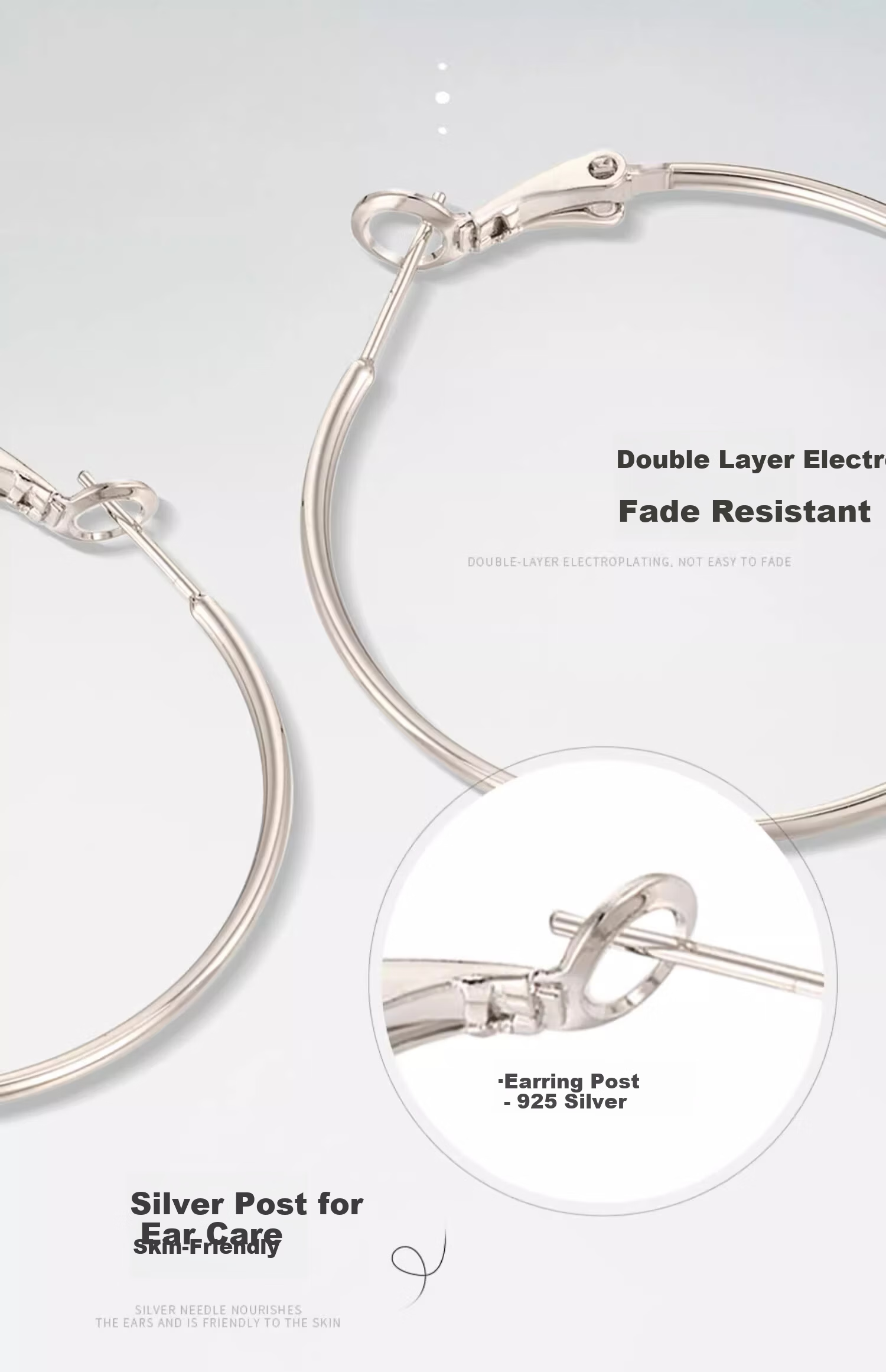 AJIDOU Earrings, Elegant And Niche Design, Circular Double-Strand Braided Earrings, Unique Earrings for Mid-Autumn Festival 2