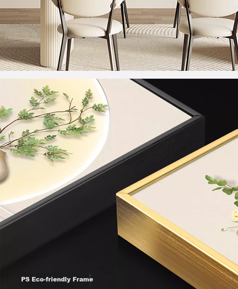Mao Jiu Jiang Restaurant Decorative Painting Floral Greenery Two-Piece Cream Style Living Room Corridor Hanging Art High-End Living Room Dining Room 10