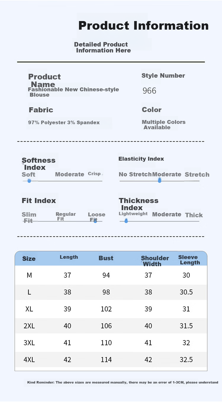 Woodpecker Women's Short Sleeve T-Shirt Casual Floral Shirt Middle-aged and Elderly Mom Loose Elegant Top Summer Blue 2XL 8