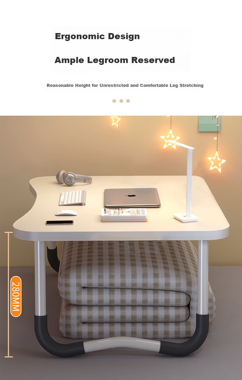 Jing Jiayi Folding Laptop Desk Bed Tray Small Study Table Dining Table Window Seat Dormitory College Student Office Lazy Table 1
