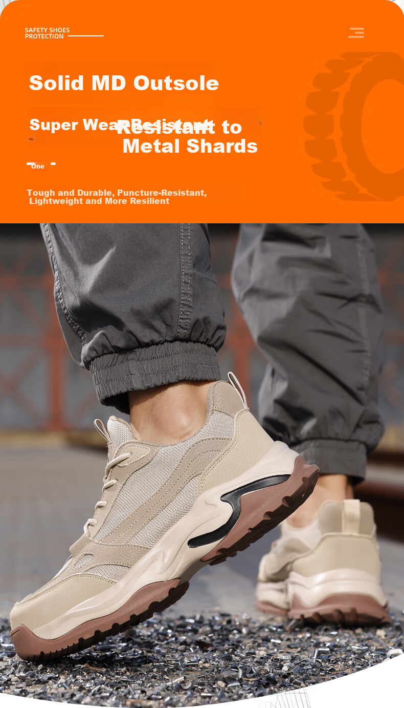 GUYISA Men's Summer Breathable Electrical Insulation 10KV Anti-Smash Anti-Puncture Wear-Resistant Safety Work Shoes 5005KV Size 42 8