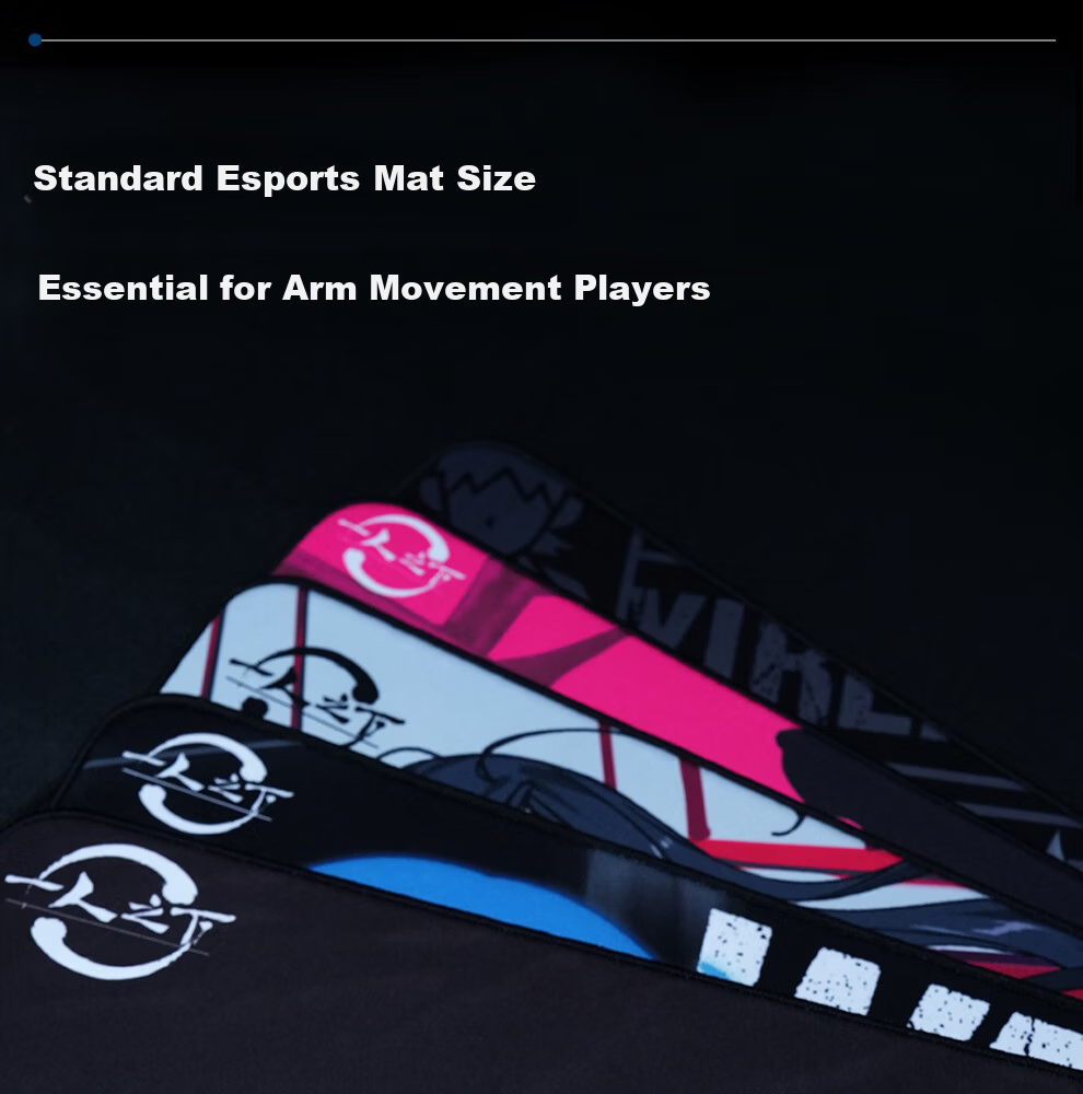Zhenhuo [Yi Ren Zhi Xia × Zhenhuo Esports] Officially Licensed Co-Branded Professional Gaming Mouse Pad Anime Pendant Wang Ye Battle Pose 490*420*5mm 10