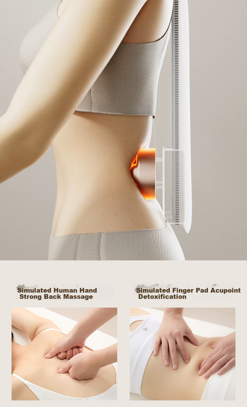 Ecomed German Back Massager Massage Cushion Waist Massager Neck Cervical Shoulder Office Massage Backrest Full Body Practical Birthday Gift for Parents Elders 23