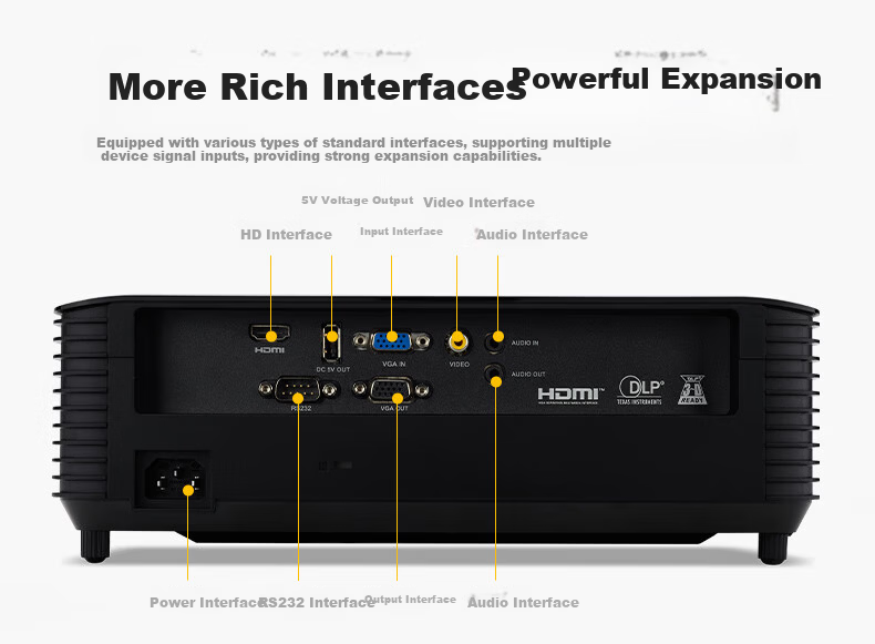 Acer D656F Projector 1080P 4000 Lumens 0.65" DMD Daylight Projection High Contrast Office Meeting Teaching Training 16