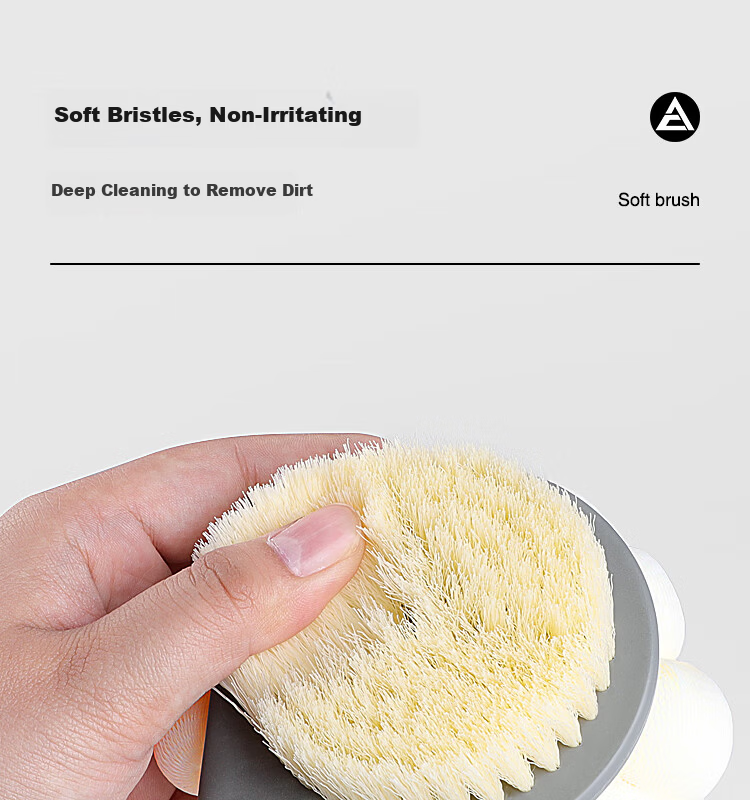 Creative Art Long Handle Bath Brush Back Scrubber Men's Enlarged Bath Ball 8