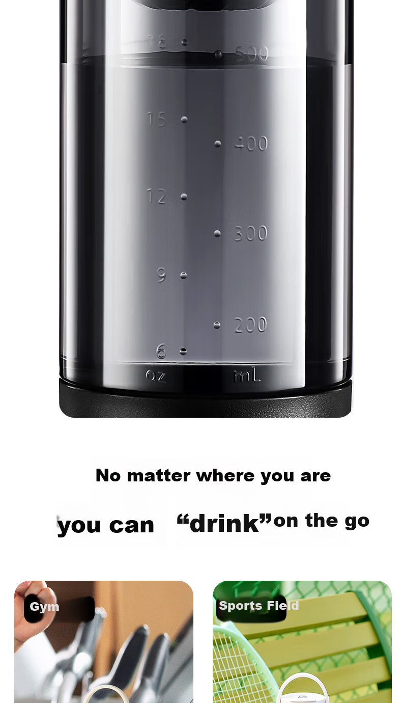 ENO Magnetic Infuser Tea Cup Men Tea Water Separation Tritan Water Bottle High Temperature Resistant Food Grade Suitable for Boiling Water 10