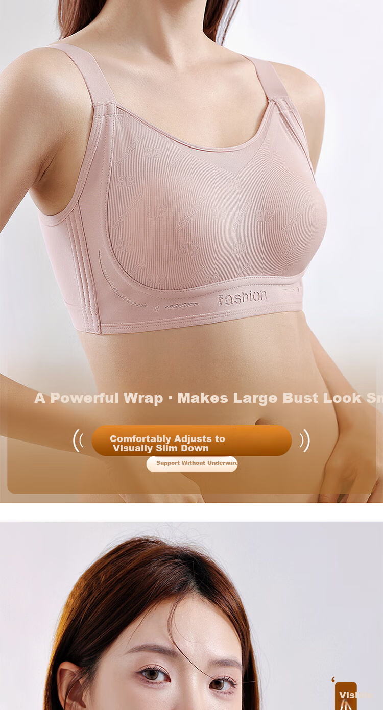 FINSEECH Strapless High Side Coverage Breast Shaping Thin Cup Bra Large Size Breathable Lingerie Mint Green 75BCD 6