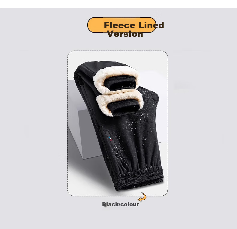 LangSha Men's -30°C Fleece-Lined Windproof Ski Pants Thick Thermal Snow Pants for Northeast China 7