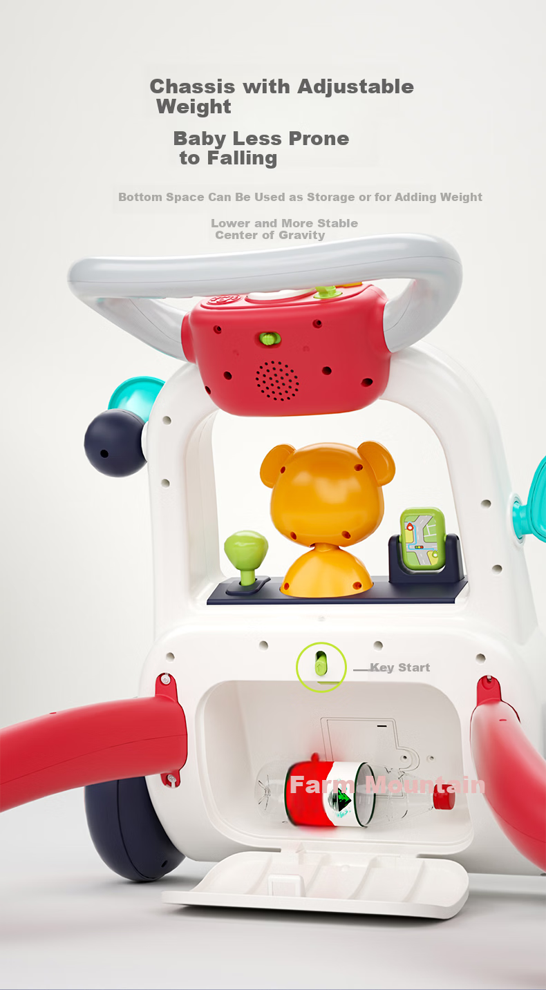 HUILE TOYS Infant Newborn Baby Walker Toy Toddler Boys Girls Birthday First Year Gift 19