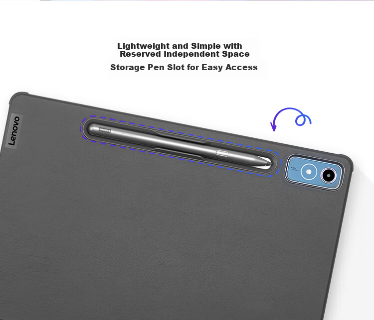 Lenovo Xiaoxin Pro 13 Series Tablet Protective Case Delicate Texture Smart Wake Triangular Stand Stable Drip Amber Green 4