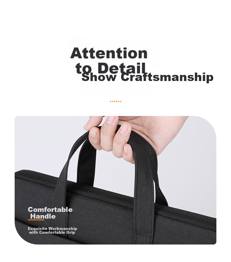 BRINCH Laptop Bag, 15.6/16 Inch Business Handbag, Suitable for Huawei, Xiaomi, And Apple Laptops 10