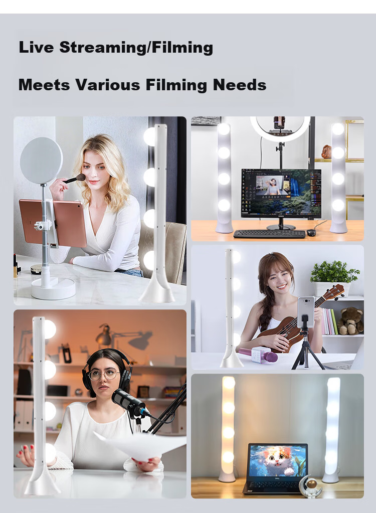 Leiz Mobile Live Fill Light Three-Color Full-Color Pocket Portable Beauty Selfie Camera Tofu Light DSLR Video Recording Photography Travel Outdoor Shooting 15