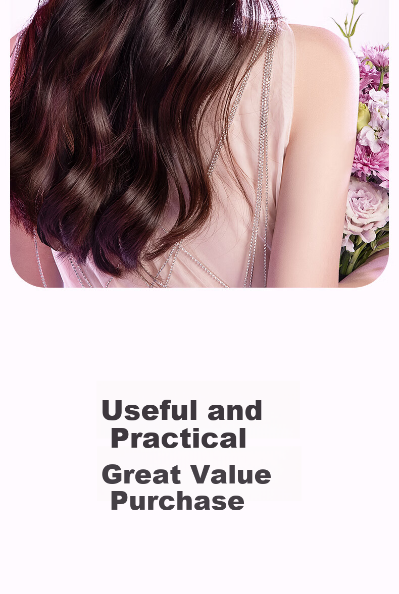 Lena 2-in-1 Automatic Curling Iron 32/36mm Electric Hair Curler Big Waves LN-Z5-32&36 10