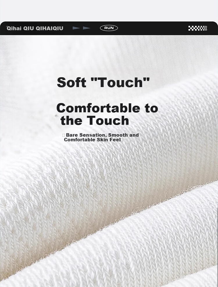 QIHAIQIU Disposable Socks for Men And Women, Washable, Breathable, Daily Wear, Mid-Calf, for Business Trips And Travel, Sweat-Absorbing, Short Tube, White, 20 Pairs 3