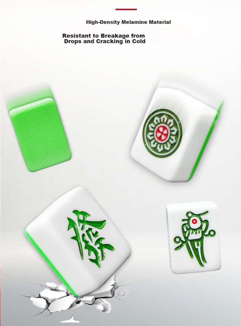 Huasheng Leather Mahjong Table Mat, Thickened, for Dormitory Or Home Use, Quiet Mahjong Table Mat, for Outdoor Camping, 1M*1M, Random Color 9
