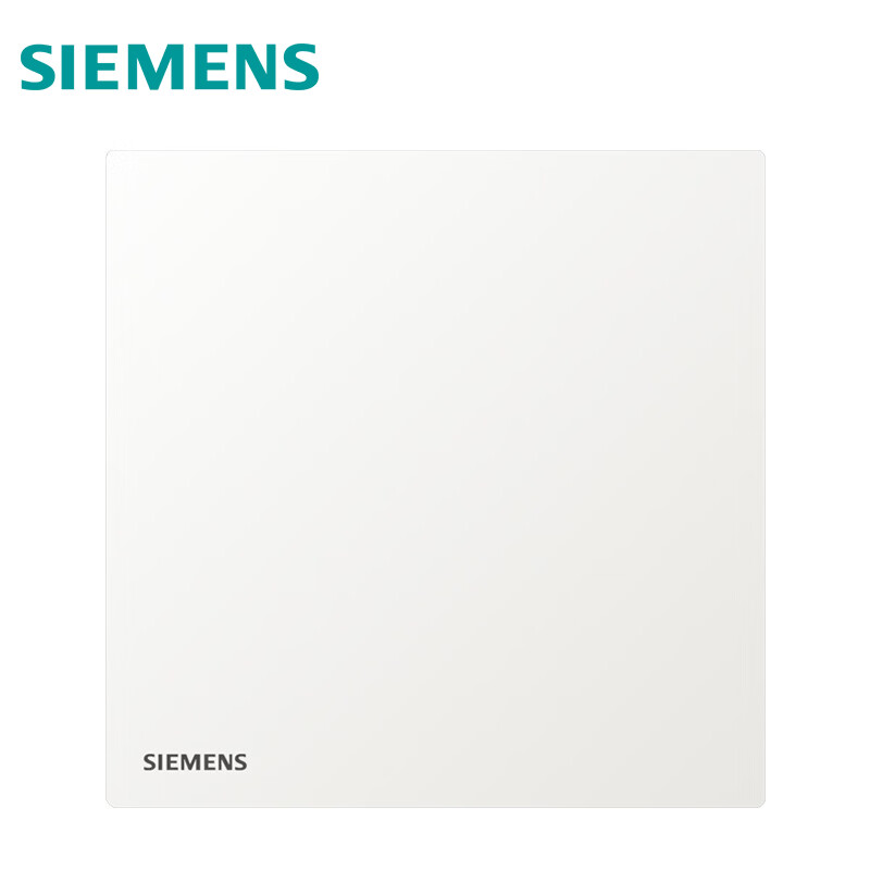 SIEMENS Switch Panel 10AX Single Pole Matte Concealed Switch Yunyi Ivory White 5TA4311-3NC01