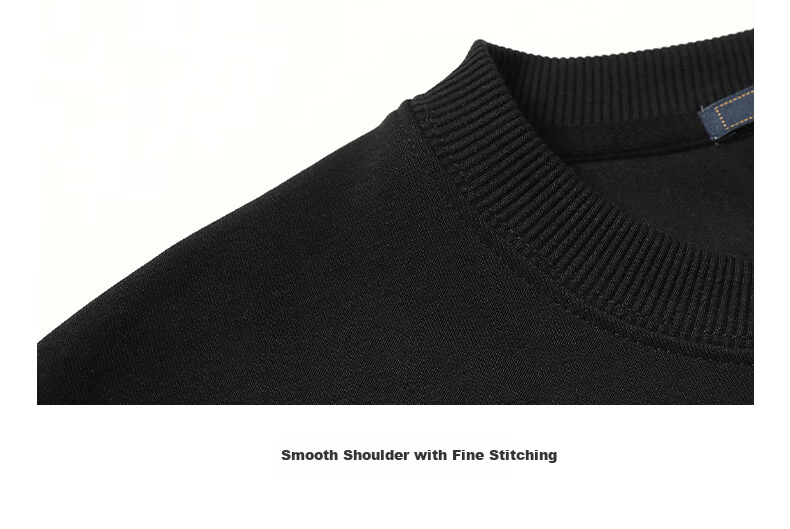 ROMON Men's Sweatshirt, Long-Sleeve Round Neck, Spring And Autumn Season, Zodiac Year Red Base Layer, Casual Wear, Pullover Loose T-Shirt Top 23