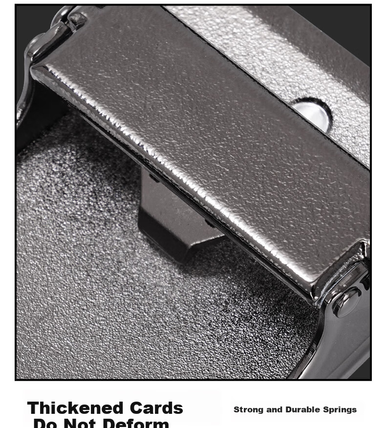 TUCANO Men's Leather Belt Buckle Business Casual Automatic Buckle Separate Waistband Accessory Without Strap 5