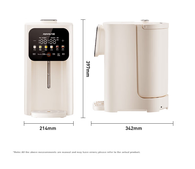 Joyoung Electric Kettle 5L 304 Stainless Steel Heating Element 316L Seamless Removable Inner Pot K50ED-WP981 12