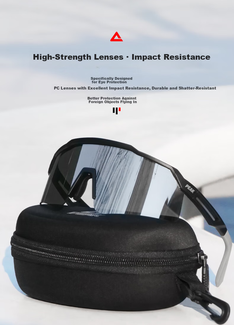 Peak Cycling Glasses Day and Night Use Professional Windproof Sandproof Goggles Outdoor Sports Riding Gear for Men and Women 2