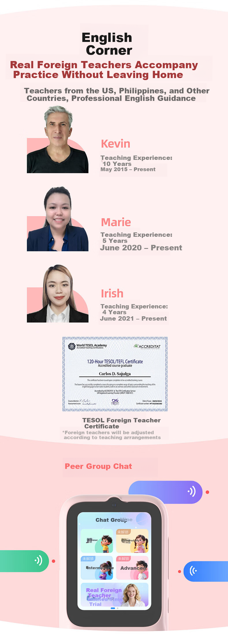 Listeneer K9Pro Hearing Aid English Listening Portable MP3 Ear Training Word Immersion Machine High School English Learning Device Story Companion Repeater Pink 128GB 3