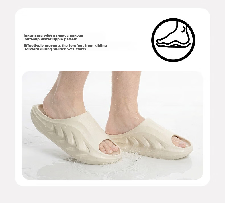 Zhunzhe Little Shark 2nd Generation Sports Slippers Men Summer Waterproof Non-slip Odor-resistant Antibacterial Home Outdoor Casual Sandals Women 11