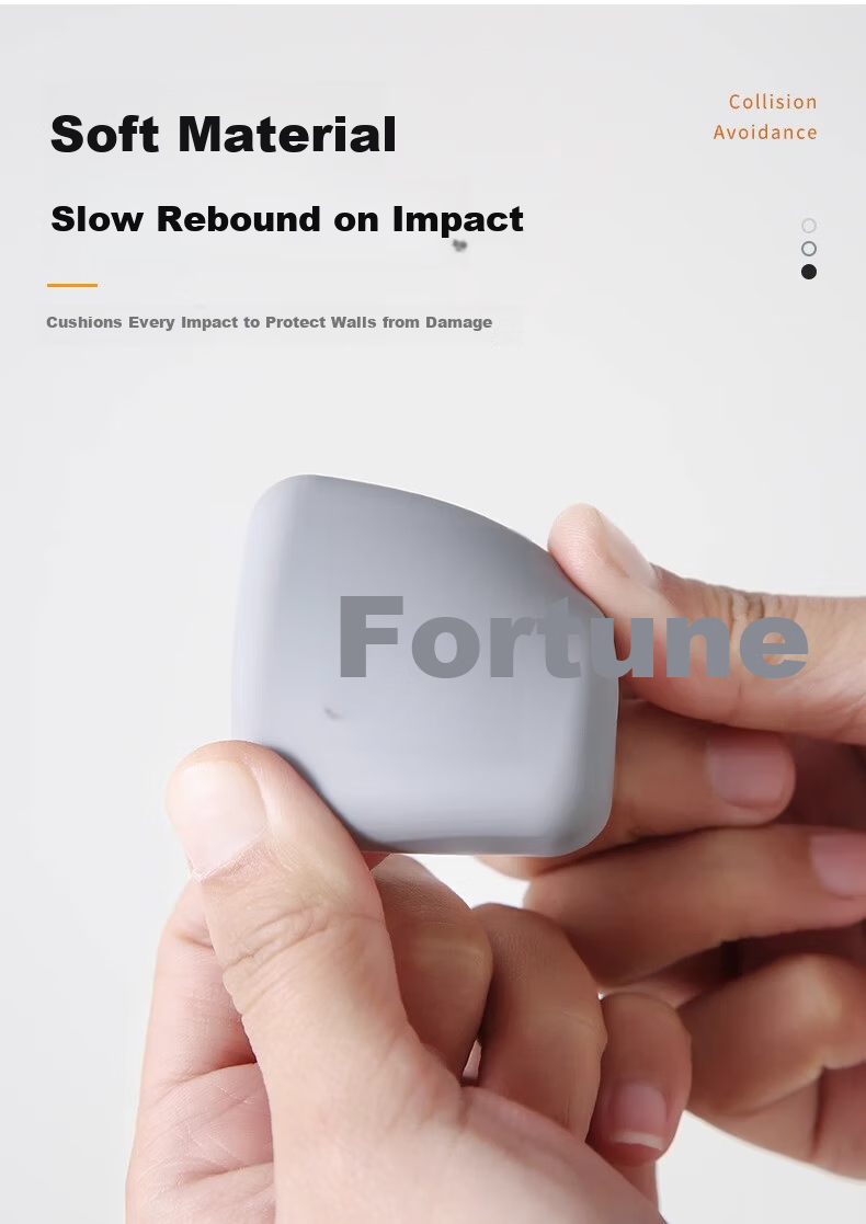 Xinuo Silicone Door Handle Bumper Thickened Silicone Refrigerator Anti-Collision Cushion Fu Character Door Collision Protector Pad 14