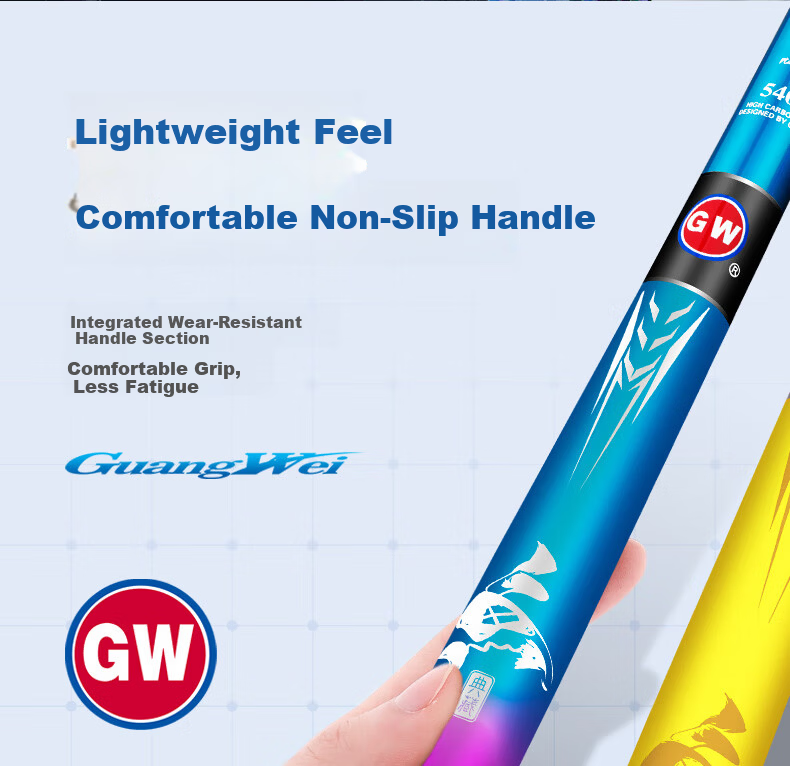 GW 3.6m 28-Tune Armor-Breaking Bow Premium Edition Ultra-Light Ultra-Hard Fishing Rod Hand Rod Tai Fishing Rod Lake Reservoir All-Purpose Fishing Pole 18