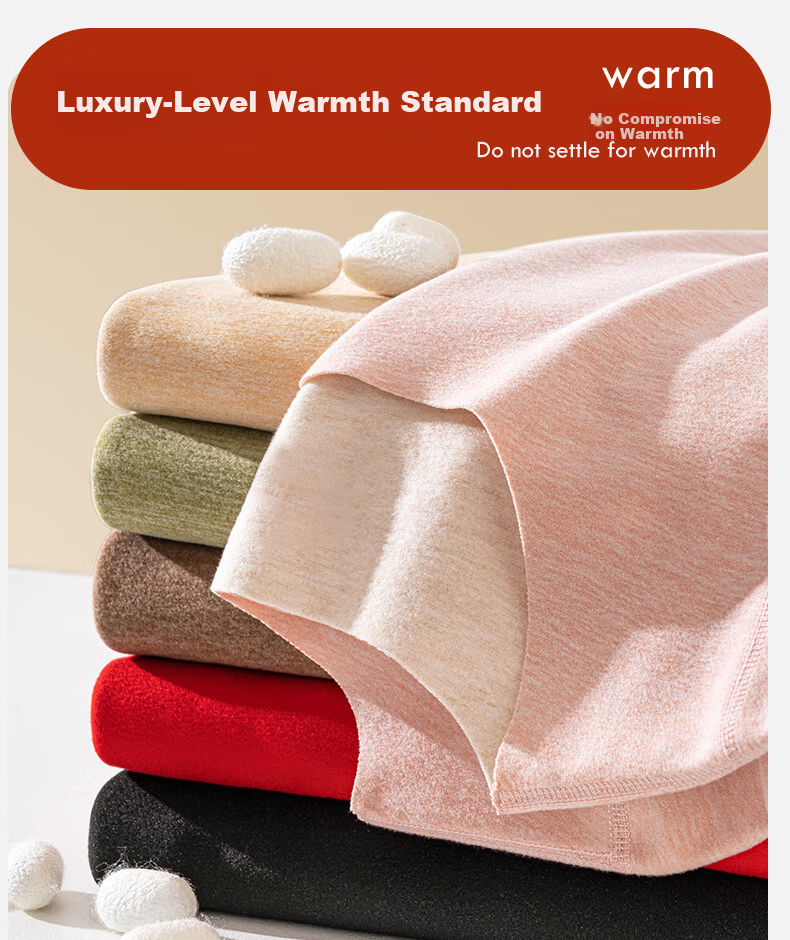 MiiOW Maternity Thermal Underwear Set for Women Postpartum Nursing Velvet Autumn Winter Plus Size Confinement Wear 4