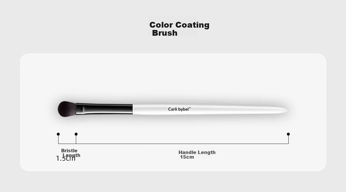 CARLI BYBEL Makeup Brush Set Soft Eyeshadow Powder Contour Blending Detail Brushes Beginner Soft Hair Full Set New Year Gift 13