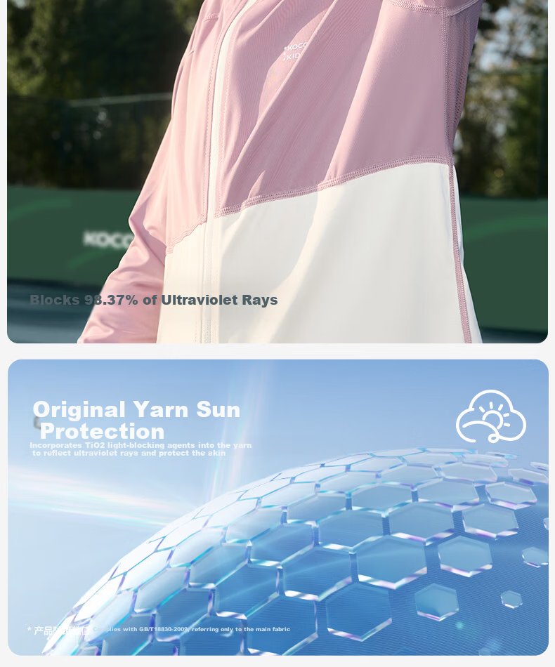 Kocotree KK Tree Kids Sun Protection Jacket Cooling Breathable Baby Skin Jacket Boys Girls UV Protection Coat 12