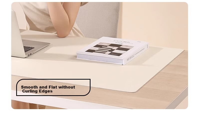 Resen Light Gray 60*40 Desk Pad, Student Eye Protection, Study Writing Office Computer Desk Mat, Anti-Stain Dining Table Pad, Furniture Cabinet Silicone Protective Mat, Children's Desk Pad, Special Tablecloth 28