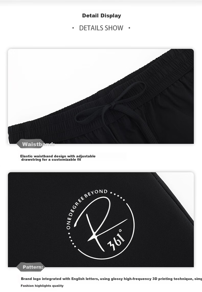 361° Women's Summer New Sun Protection Running Loose Sports Casual Capri Pants 662624705H-3 27
