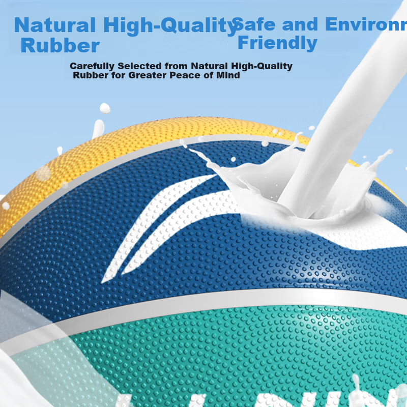Li-Ning Basketball Kids 3-6-12 Years Old Size 5 Primary School Kindergarten Youth Indoor Outdoor Non-Slip Basketball