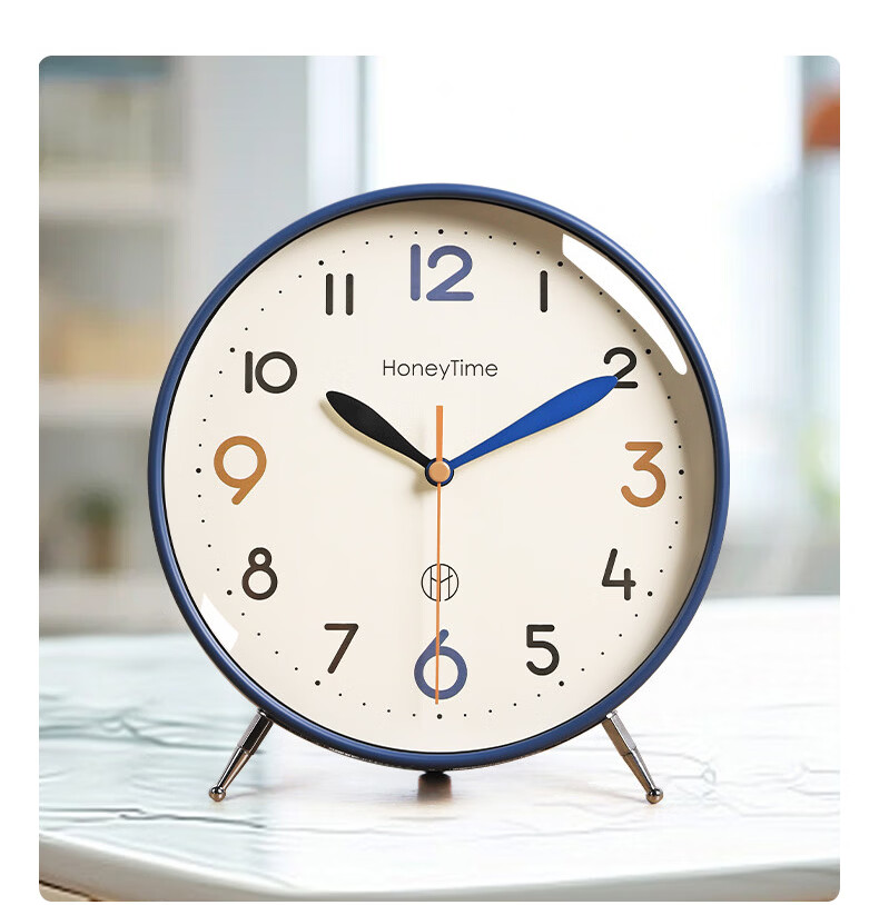 40,000 Kilometers Wall Clock Living Room Silent Quartz Wall Clock Bedroom 10 Inch Yellow 26cm Diameter 8
