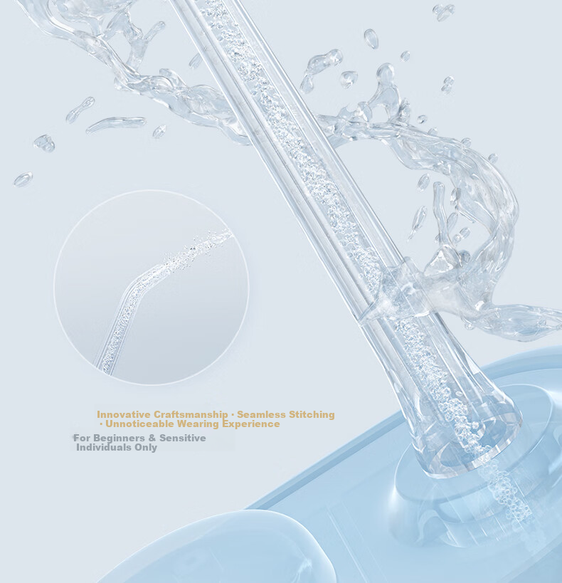 JIMOK German Portable Water Flosser Tooth Cleaner UV Sterilization Gentle Bubble Gum Care S5 Upgraded Cream White 8
