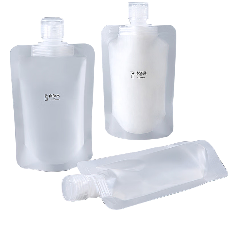 Chense Travel Portable Disposable Liquid Cosmetic Dispenser Bottles for Lotion, Shower Gel, And Shampoo