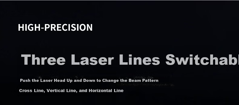 ZhuGu Laser Level High-Precision Multifunctional Infrared Level 4-in-1 with Tape Measure Laser Line Projector 5