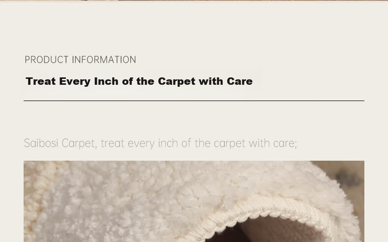 Saibosi French Cream Style Bathroom Door Mat Absorbent Non-Slip Washable Floor Rug 50X80CM Vintage 18